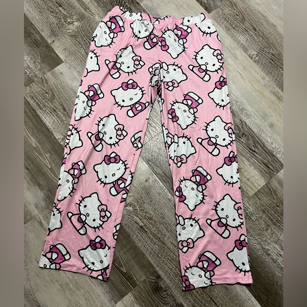 Hello Kitty Women’s Pink Pajama Bottoms
